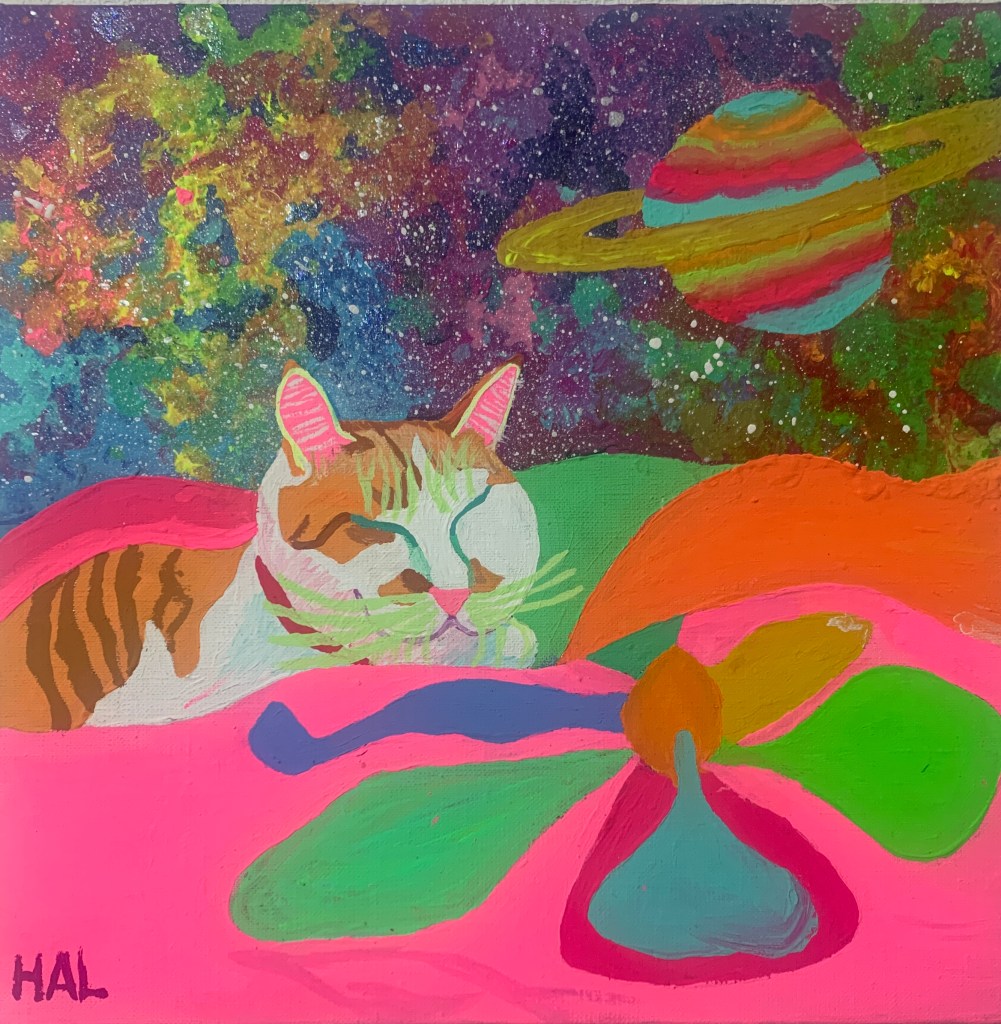 「Dreaming」S4 キャンバスにアクリル画